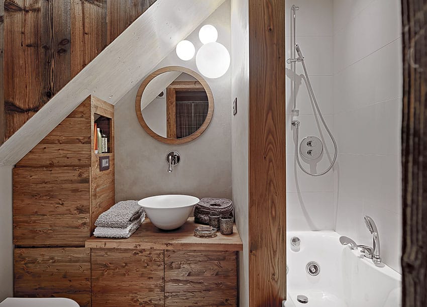 Small Angled Attic Bathrooms 14 Ideas To Turn Your Attic Into A