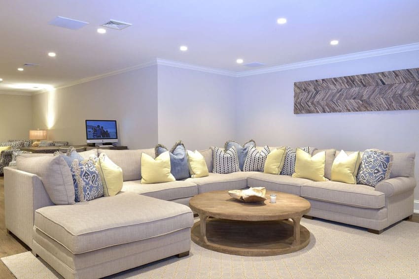 47 Cool Finished Basement Ideas (Design Pictures ...