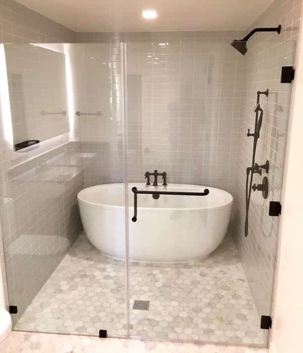 Bathroom Remodel Ideas With Walk In Tub And Shower Bathroom Shower