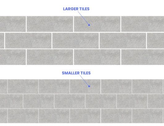 Subway Tile Spacing Standard Grout Space