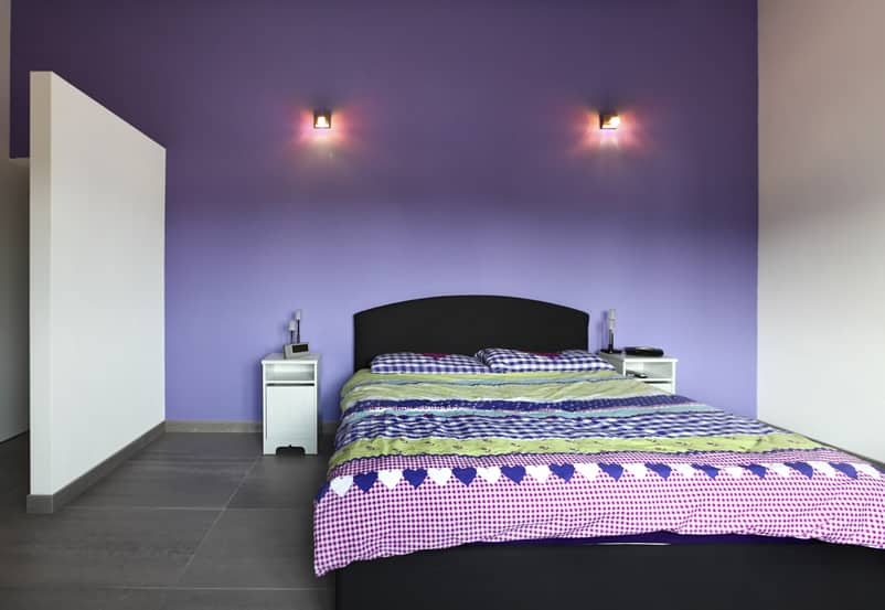 Cute purple themed room