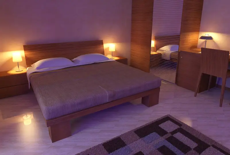 Minimalistic bedroom