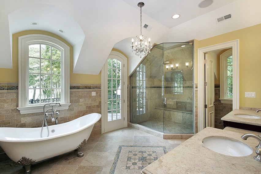 60 Luxury Custom Bathroom Designs & Tile Ideas