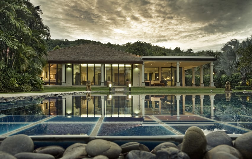 Beautiful pool at million dollar home