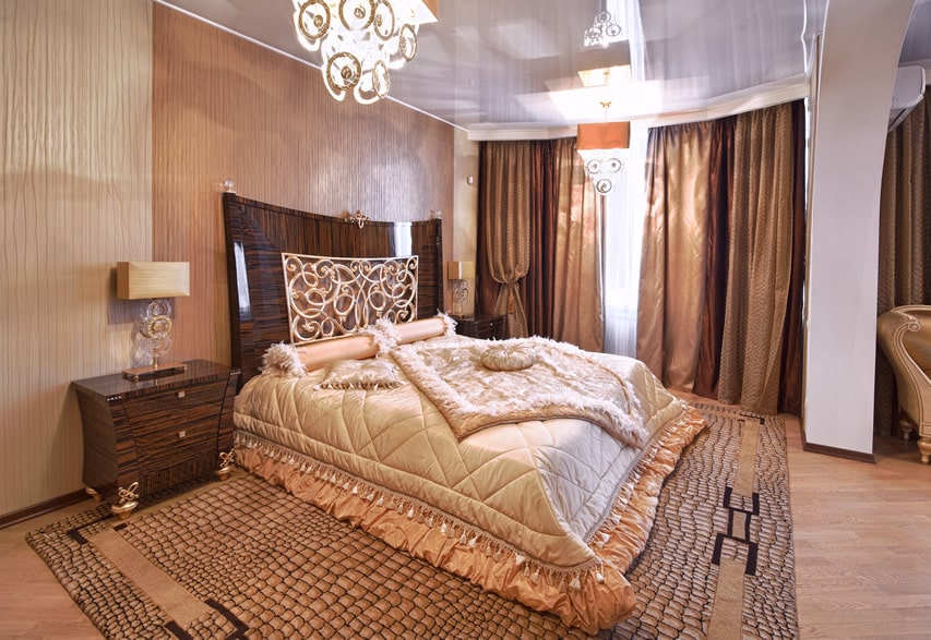 Designer luxury bedroom elegant theme