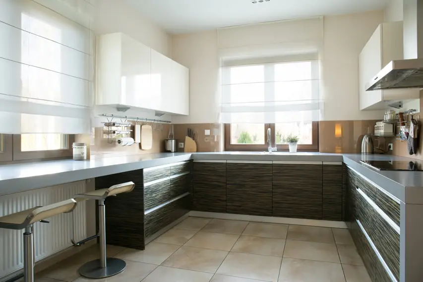 Modern kitchen design small space