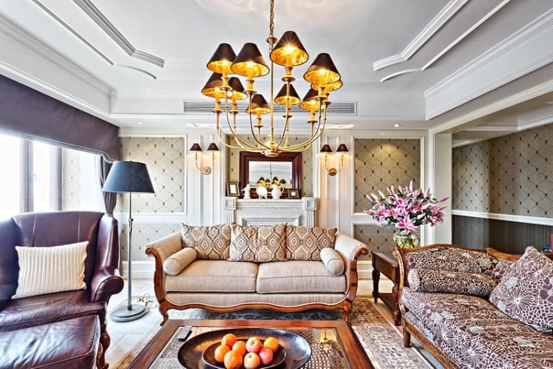 50 Elegant Living Rooms: Beautiful Decorating Designs & Ideas ...