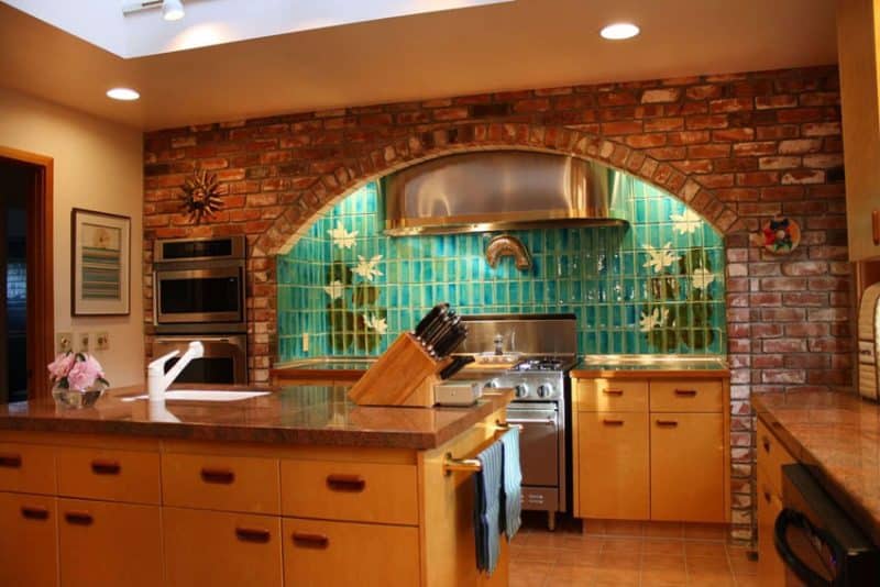 50 Brick Kitchen Design Ideas (Tile, Backsplash & Accent Walls