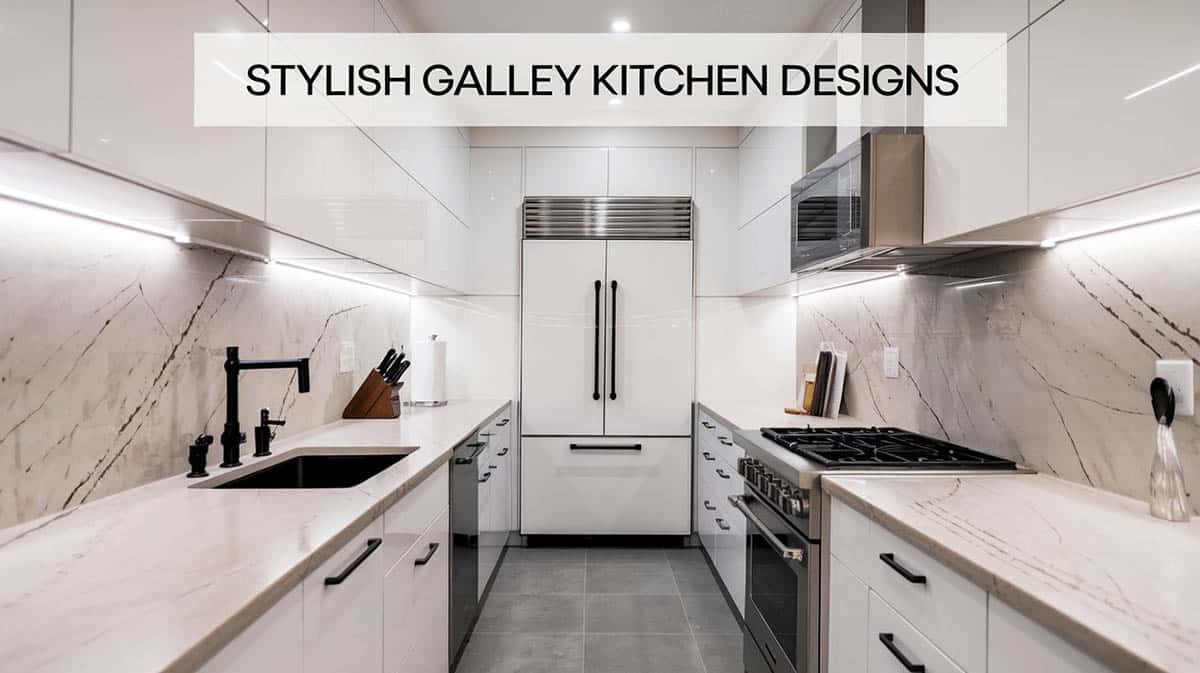 Stylish Galley Kitchen Designs