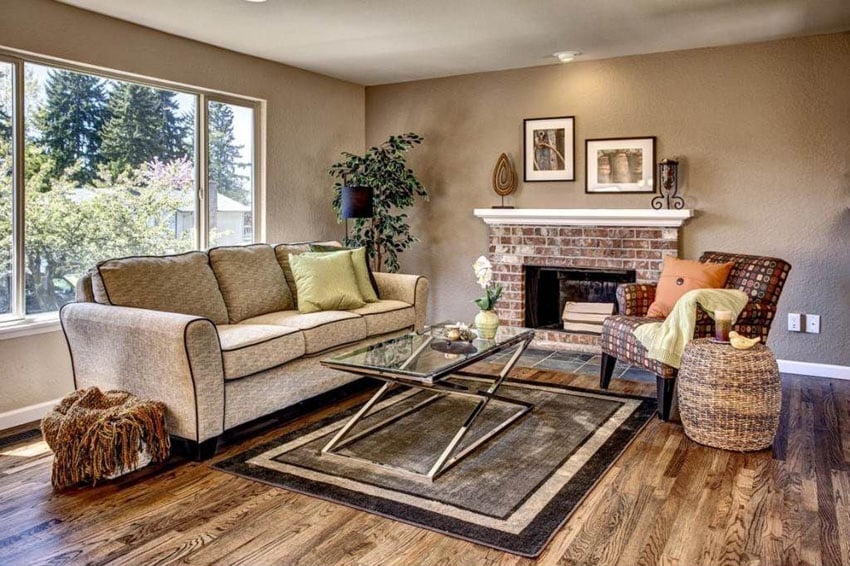 What Color Rug Goes With Light Hardwood Floors