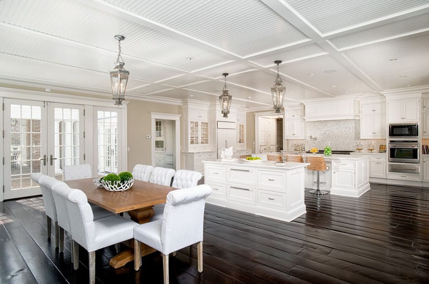 Dark Wood Kitchen Floor - Vegetables And Baskets On Dark Wood Buy Image 11290769 Living4media