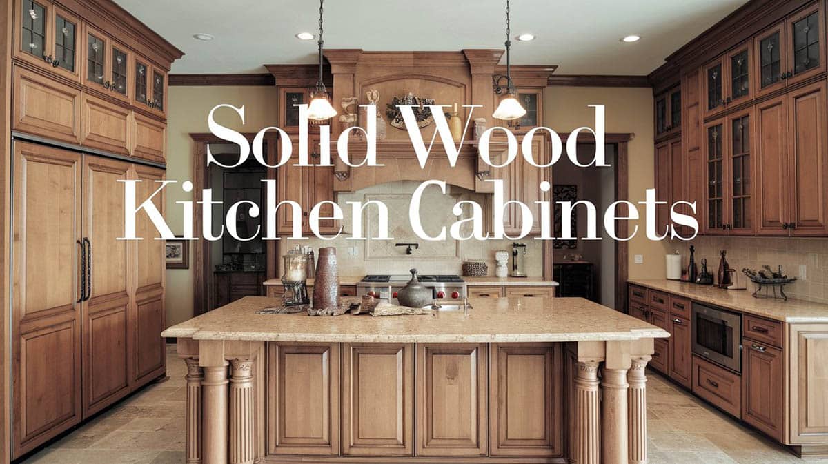 Solid Wood Kitchen Cabinets