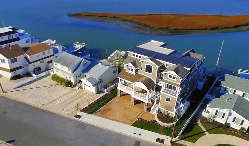 4 story home on the bayfront