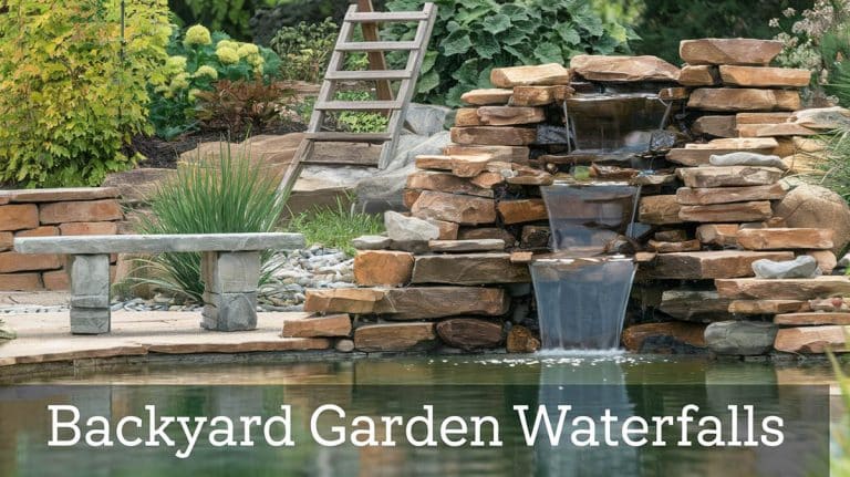 29 Backyard Garden Waterfalls (Pictures of Designs)
