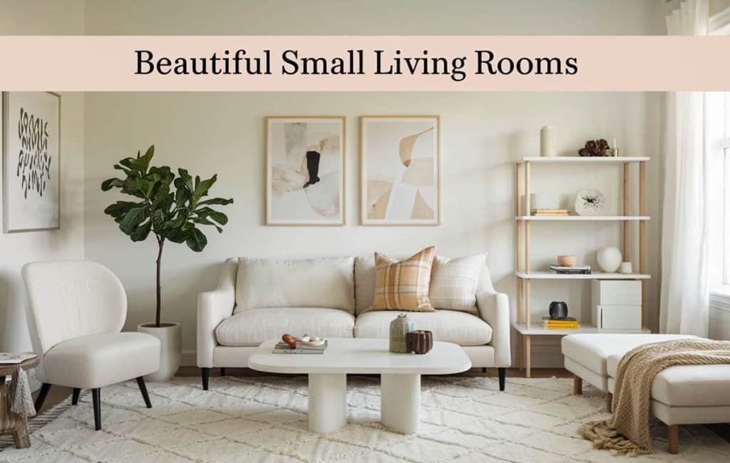 Decorating Ideas To Create Beautiful Small Living Rooms