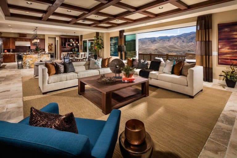 43 Beautiful Large Living Room Ideas (Formal & Casual Designs)