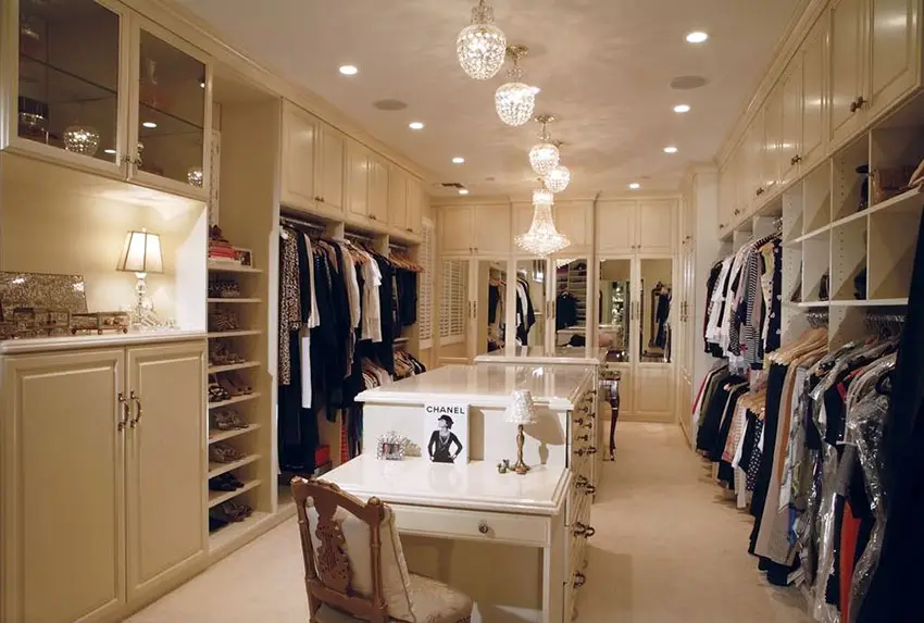 43 Luxury Walk In Closet Ideas & Organizer Designs (Pictures ...