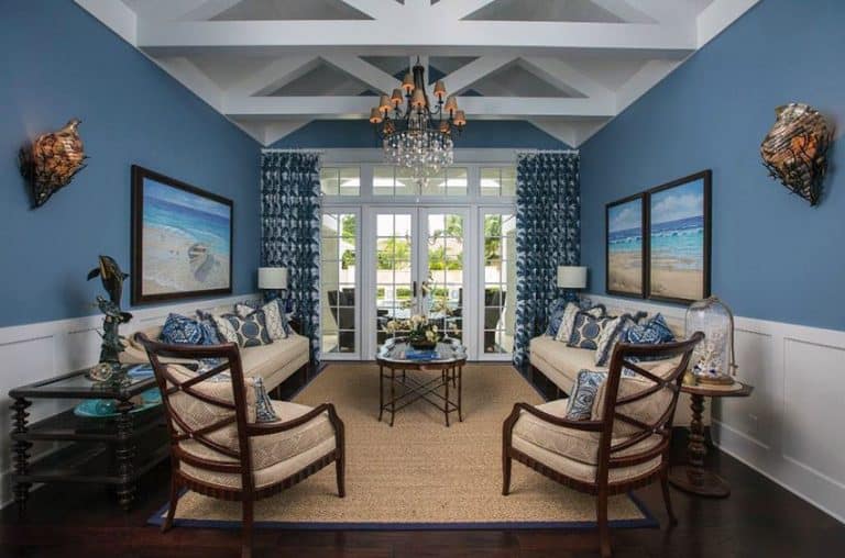 26 Blue Living Room Ideas (Interior Design Pictures)