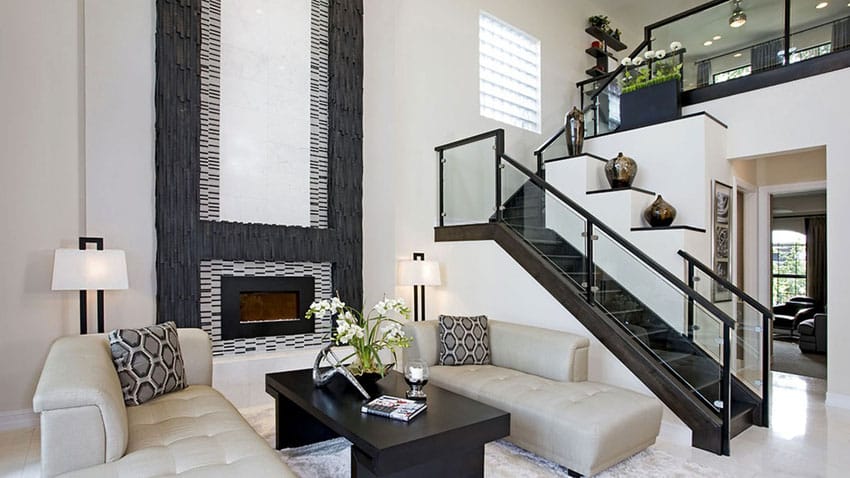 56 Clean And Modern Showcase Fireplace Designs