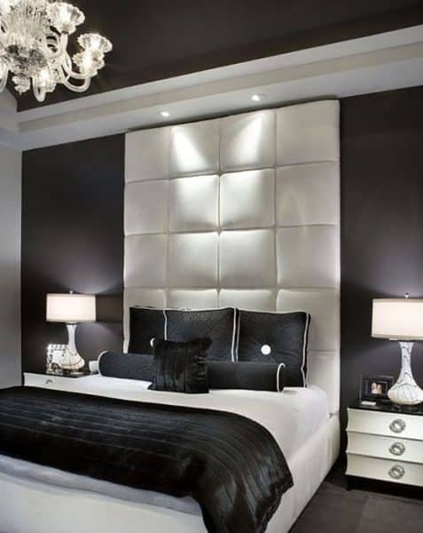 27 Jaw Dropping Black Bedrooms (Design Ideas)