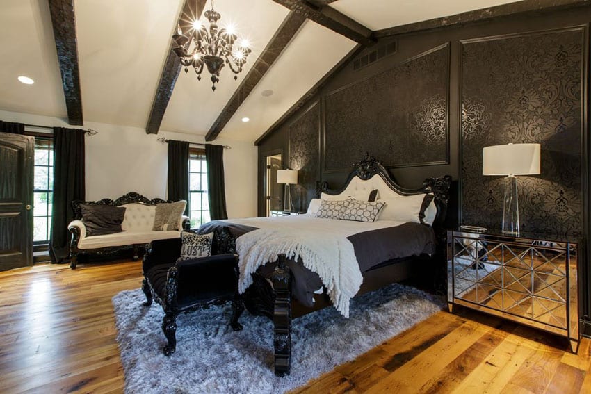 27 Jaw Dropping Black Bedrooms Design Ideas Designing Idea