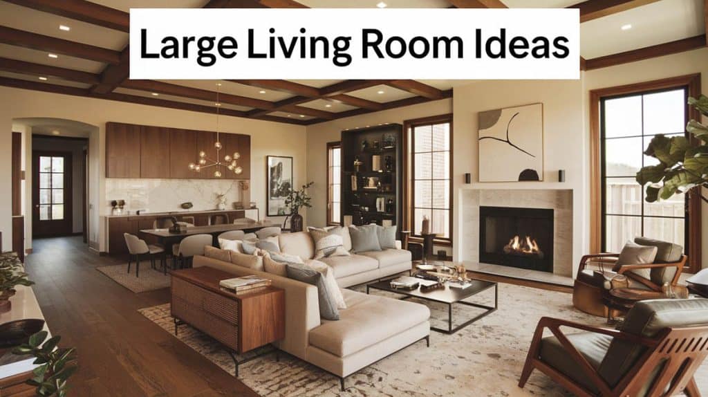 Beautiful Large Living Room Ideas (43 Formal & Casual Designs)