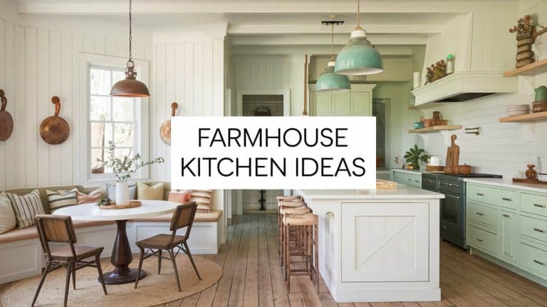Farmhouse Kitchen Designer Ideas For Decor & Finishes