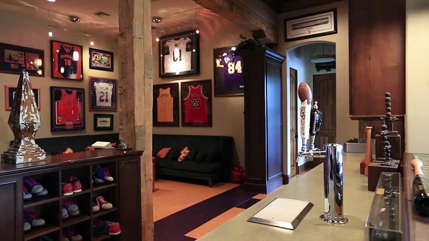 sports man cave furniture