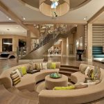 luxury-sunken-living-room-with-wood-flooring-and-high-ceilings