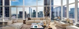 contemporary-penthouse-living-room-with-drum-chandelier-and-amazing-city-views