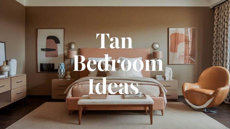 How To Use Tan In The Bedroom: Designer Ideas
