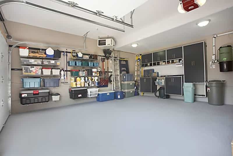 Garage transformation after picture