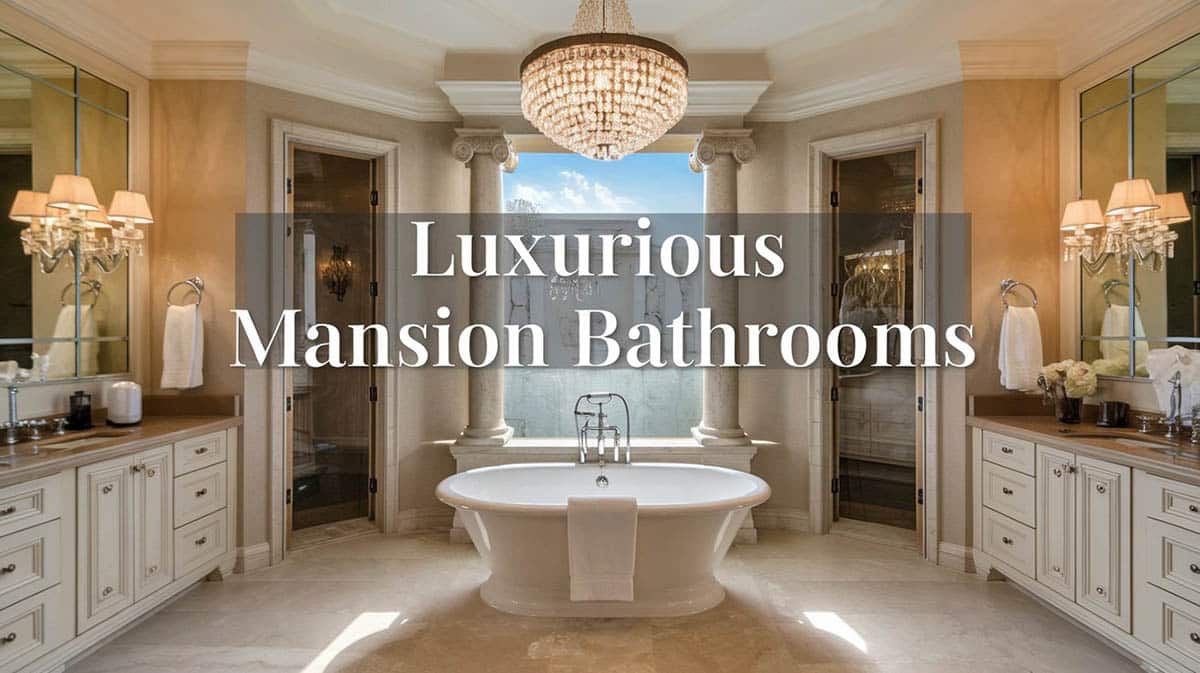 Luxurious Mansion Bathrooms