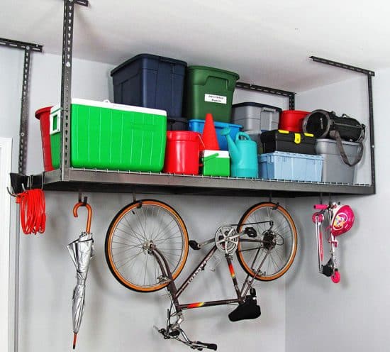 Garage Storage Ideas (Cabinets, Racks & Overhead Designs)