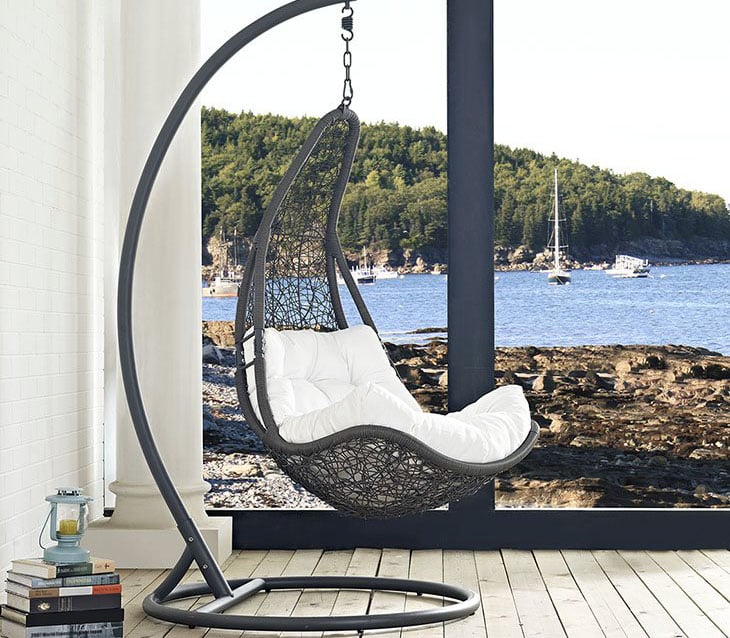 20 Cool Hanging Chairs for the Bedroom Designing Idea