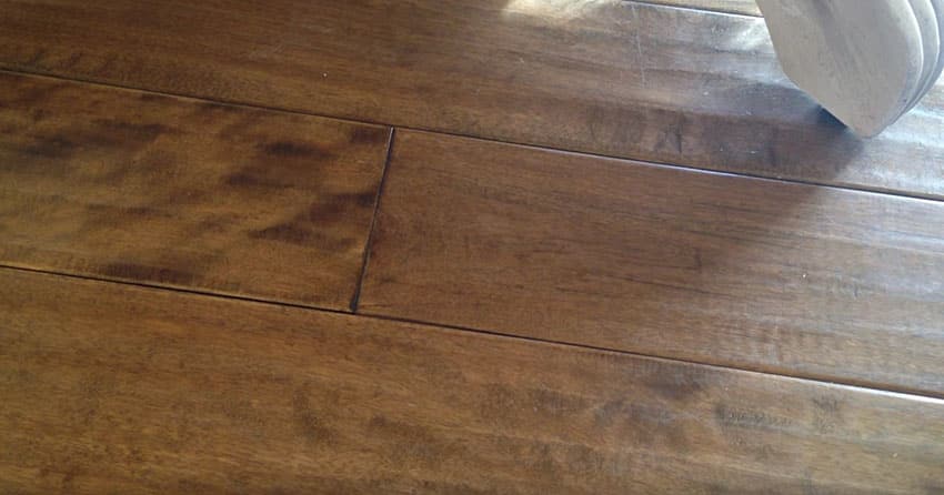Removing scuff mark from wood floor