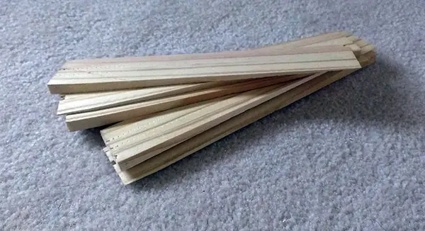 Wood floor shims