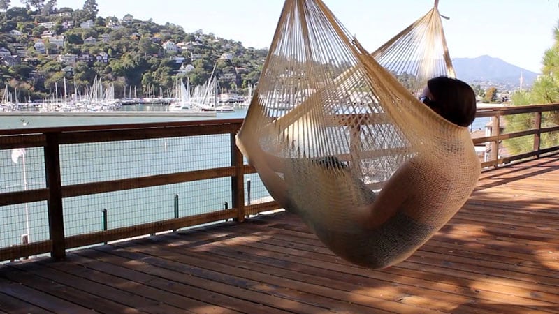 Cocoon hanging chair hammock