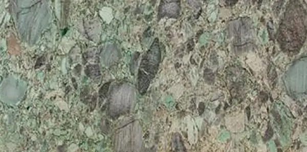Closeup of a granite tile