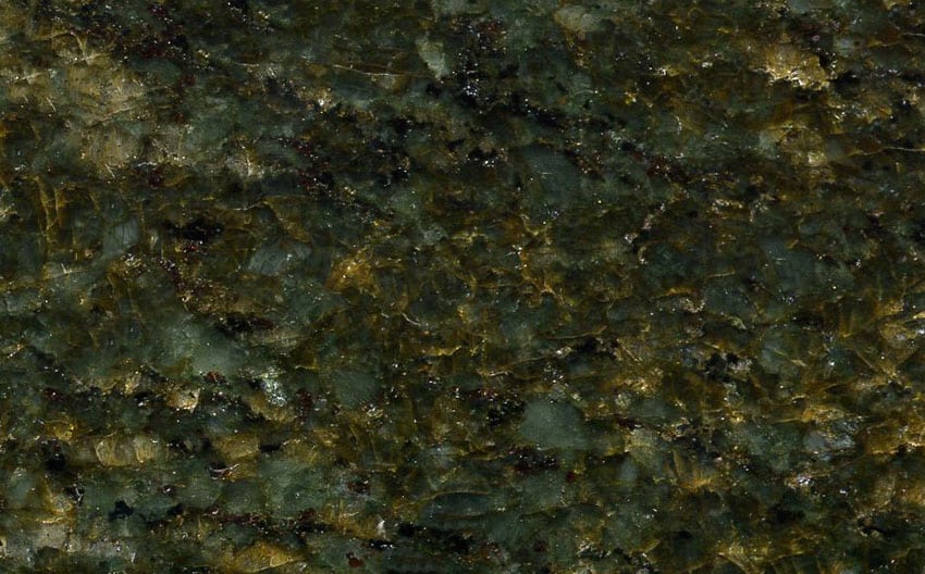 Seaweed green granite