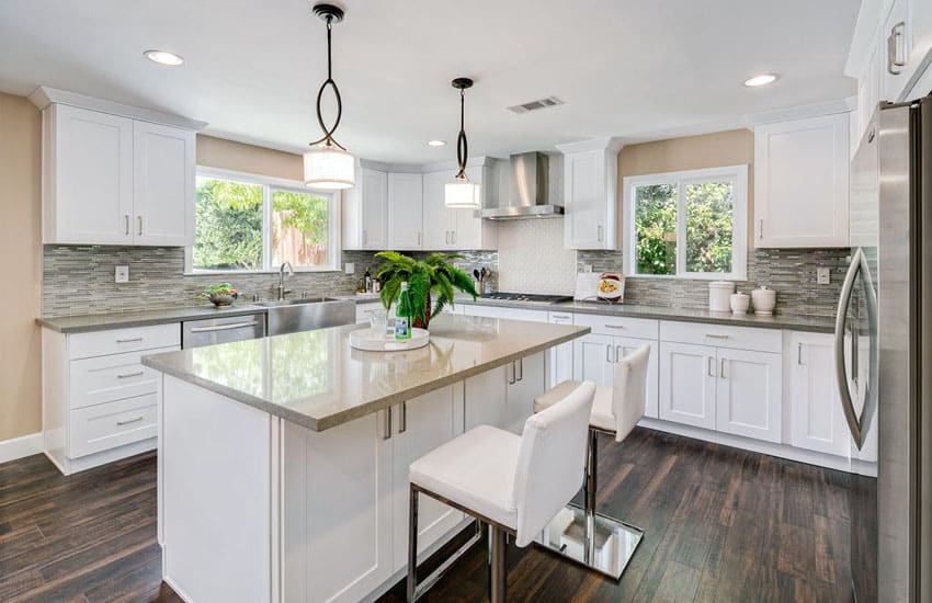 27 Beautiful White Contemporary Kitchen Designs ...