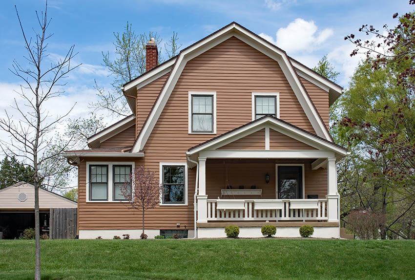 Gambrel roof 