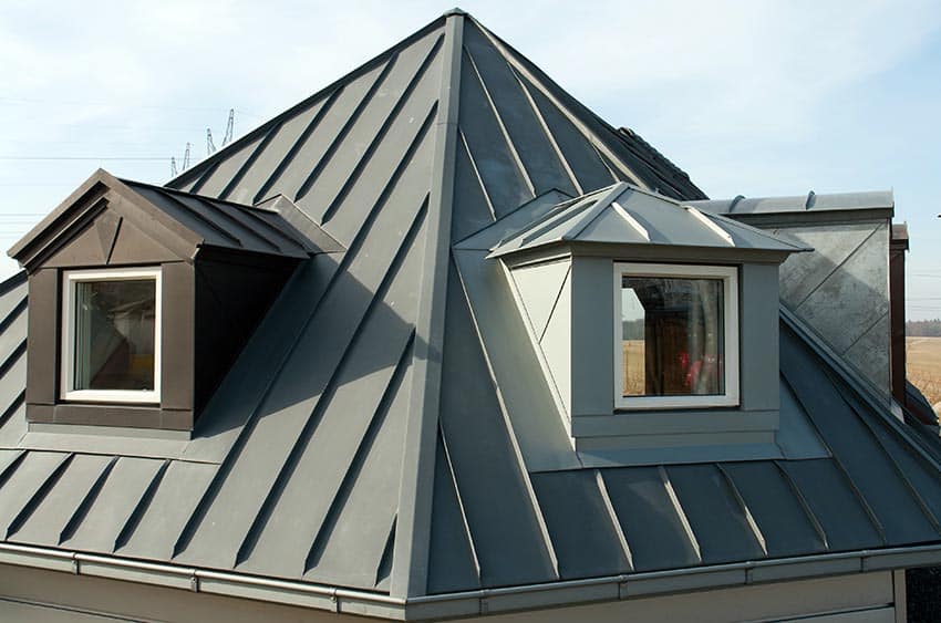Pyramid roof house