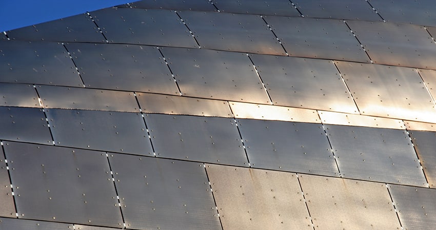 Stainless roof tiles