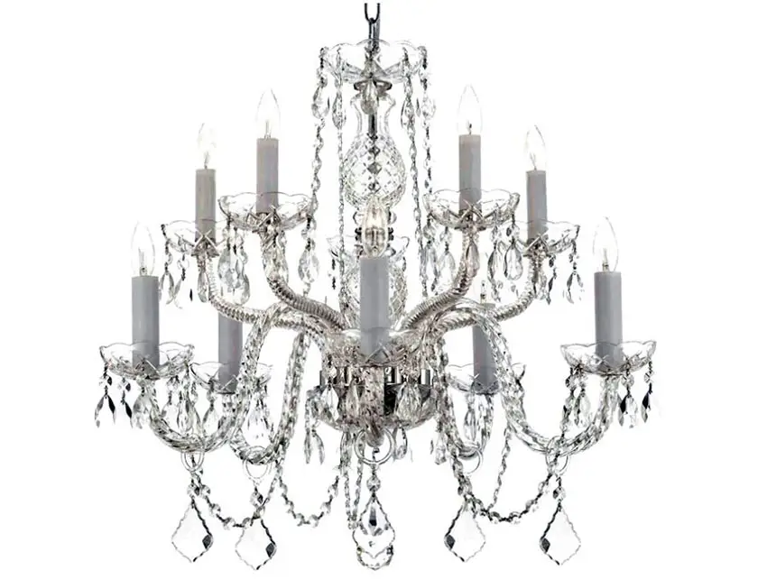 Gorgeous Living Room Chandelier Ideas - Designing Idea