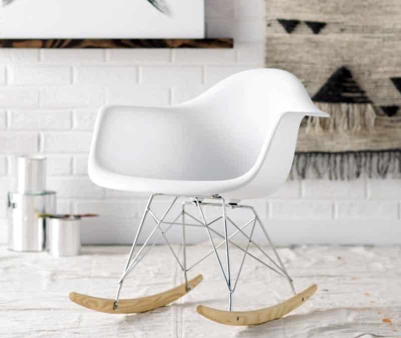 Killyglen Danish style rocking chair for kids playroom