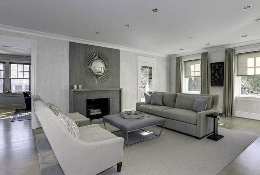 Gray Living Room Ideas (Design Pictures) - Designing Idea