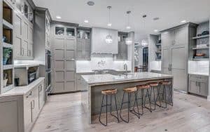 Gray Kitchen Cabinets (Design Ideas) - Designing Idea