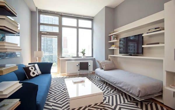 Turning A Living Room Into A Bedroom Designing Idea