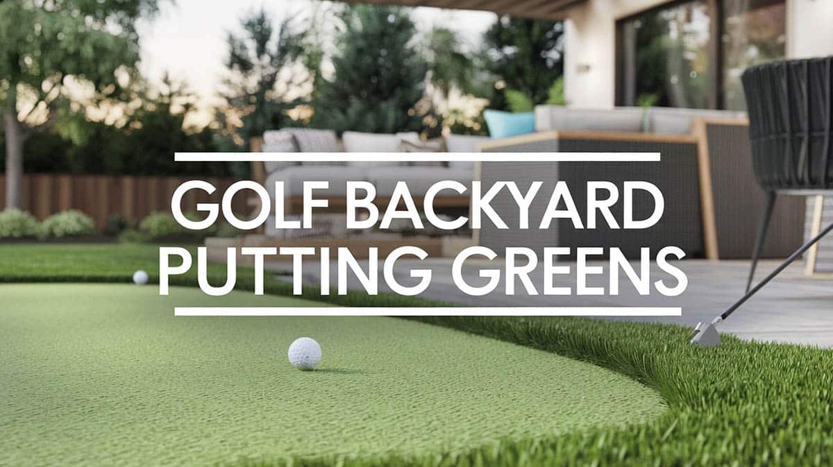 Golf Backyard Putting Greens